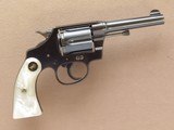 Colt Police Positive Special (First Issue), with Pearl Grips, Cal. .38 Special, 1910 Vintage, 4 Inch Barrel - 10 of 10