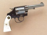 Colt Police Positive Special (First Issue), with Pearl Grips, Cal. .38 Special, 1910 Vintage, 4 Inch Barrel - 2 of 10