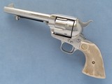 Colt Single Action Army, Black Powder Frame, Cal. .45 LC, Nickel Finished, 1988 Vintage - 9 of 9