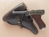Mauser " 42 " Luger, 1939 Dated, Cal. 9mm, with 1939 Dated Holster - 12 of 15