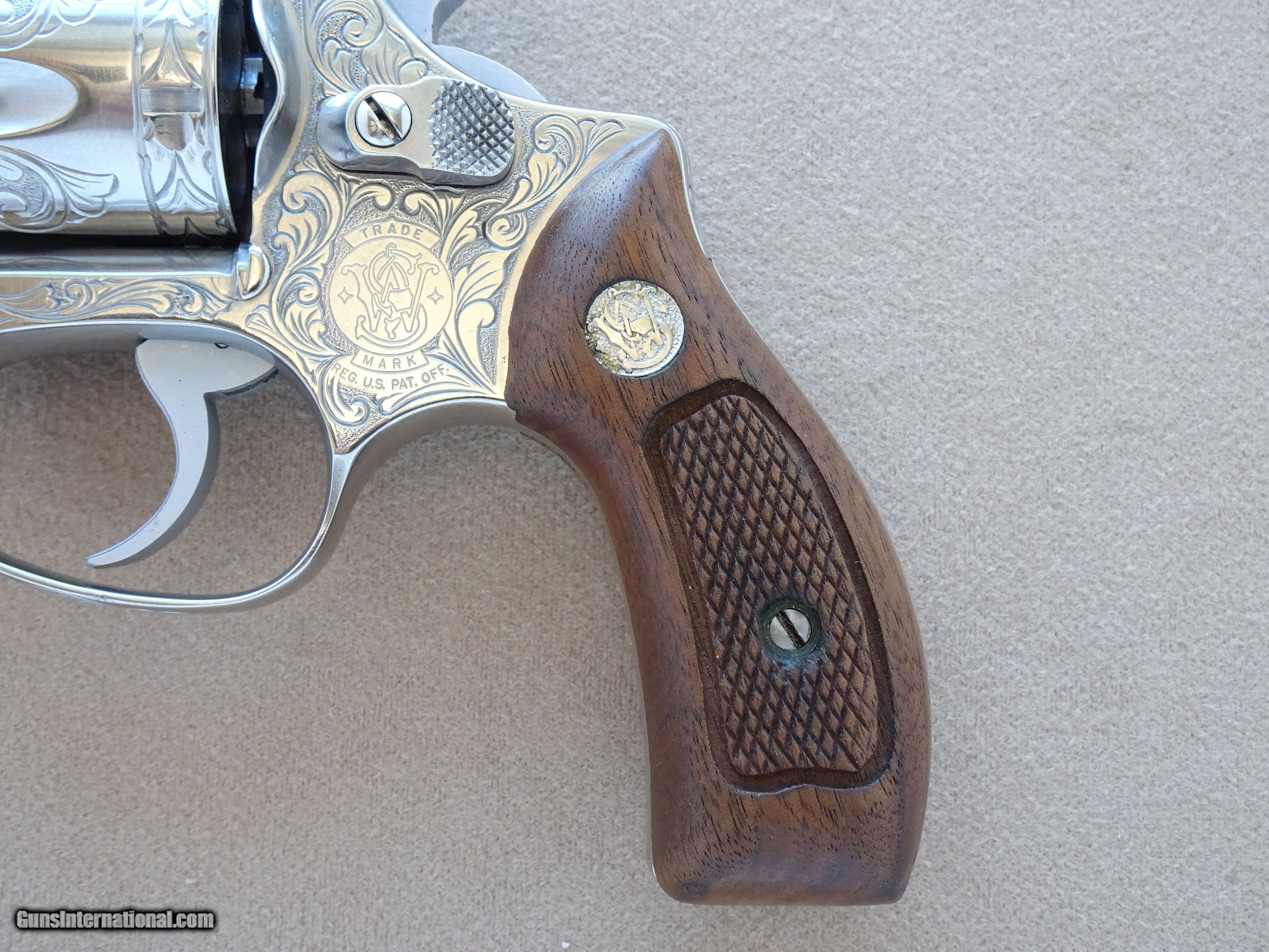 1982 Engraved Smith & Wesson Model 60 .38 Special ** Excellent