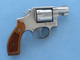 Smith & Wesson Model 64-4 M&P .38 Special Stainless 2" Barrel **MFG. 1993 w/ Box** SOLD - 3 of 20
