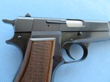 Browning Hi Power P35 9MM W/ Fixed Sights **Belgium Made in 1980** - 3 of 23