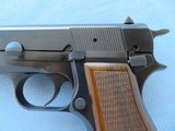 Browning Hi Power P35 9MM W/ Fixed Sights **Belgium Made in 1980** - 8 of 23