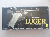 1975 Vintage Stoeger Luger STLR-4 .22 Caliber Pistol w/ Box & Paperwork
** Unfired & Mint "Time Capsule" Pistol! ** SOLD - 2 of 25