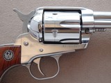 1995 Ruger Stainless Old Model Vaquero 5.5" in .45 Colt w/ Box & Manual
** Discontinued & Excellent Condition ** - 7 of 25