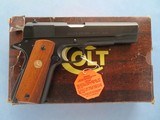 Colt Government MK IV Series 70 Commercial 1911 45 A.C.P. Blue **MFG. 1977** SOLD - 2 of 24