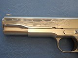 1984 Nickel Finish Colt Mk IV Series 80 Government Model 1911 .45 ACP Pistol
** Interesting & Attractive Colt! ** - 4 of 25