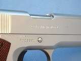 1984 Nickel Finish Colt Mk IV Series 80 Government Model 1911 .45 ACP Pistol
** Interesting & Attractive Colt! ** - 9 of 25