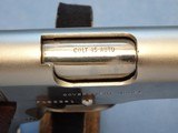 1984 Nickel Finish Colt Mk IV Series 80 Government Model 1911 .45 ACP Pistol
** Interesting & Attractive Colt! ** - 20 of 25
