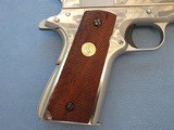 1984 Nickel Finish Colt Mk IV Series 80 Government Model 1911 .45 ACP Pistol
** Interesting & Attractive Colt! ** - 6 of 25