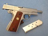 1984 Nickel Finish Colt Mk IV Series 80 Government Model 1911 .45 ACP Pistol
** Interesting & Attractive Colt! ** - 23 of 25
