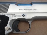1995 Vintage Colt Mk IV Series 80 Officer's Model 1911 in .45 ACP
** Great Stainless Steel Carry Pistol! ** SOLD - 9 of 25