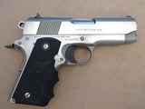 1995 Vintage Colt Mk IV Series 80 Officer's Model 1911 in .45 ACP
** Great Stainless Steel Carry Pistol! ** SOLD - 5 of 25
