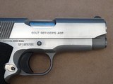1995 Vintage Colt Mk IV Series 80 Officer's Model 1911 in .45 ACP
** Great Stainless Steel Carry Pistol! ** SOLD - 8 of 25