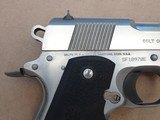 1995 Vintage Colt Mk IV Series 80 Officer's Model 1911 in .45 ACP
** Great Stainless Steel Carry Pistol! ** SOLD - 7 of 25