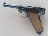 Mauser / Interarms "Swiss-Style" Mauser Eagle Luger, Cal. 9mm, 4 Inch Barrel, Post WWII SOLD - 3 of 10