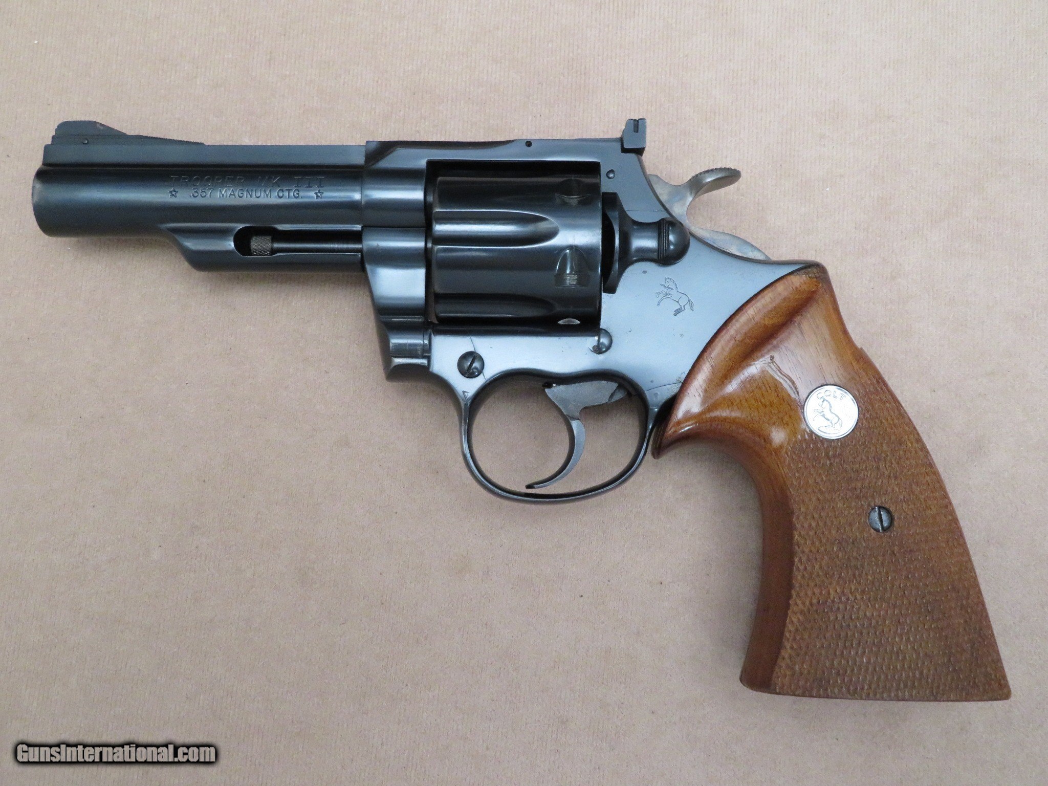 1973 Colt Trooper Mark III Revolver in .357 Magnum ** Nice Honest ...