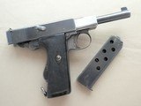 1913-Dated Webley & Scott Model of 1912 Mark I Navy Pistol in .455 Webley Automatic
** Scarce and Unique Pistol! ** SOLD - 22 of 25
