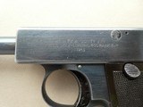 1913-Dated Webley & Scott Model of 1912 Mark I Navy Pistol in .455 Webley Automatic
** Scarce and Unique Pistol! ** SOLD - 5 of 25