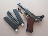 1938 S/42 Mauser 9mm Luger w/ Holster, Tool, 2 Extra Mags
** Nice Restored Shooter ** - 22 of 25