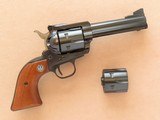 Ruger Old Model Blackhawk, 3-Screw, Cal. .357 Magnum with 9mm Cylinder, 4 5/8 Inch Barrel - 2 of 12