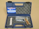 2013 Colt Government Model 0 1911 .45 ACP in Brushed Stainless Steel w/ Original Box, Owner's Manual, & Extra Mag
** Unfired and Minty Colt! ** - 24 of 25
