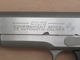 2013 Colt Government Model 0 1911 .45 ACP in Brushed Stainless Steel w/ Original Box, Owner's Manual, & Extra Mag
** Unfired and Minty Colt! ** - 10 of 25