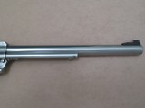 1985 Vintage Stainless Ruger New Model Super Blackhawk .44 Magnum Revolver w/ 10.5" Barrel
** Nice Clean Ruger! ** - 5 of 25
