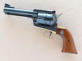 Ruger Blackhawk with Brass Grip Frame (Factory), Cal. .45 Long Colt, 4 5/8 Inch Barrel, with Factory Letter - 3 of 16