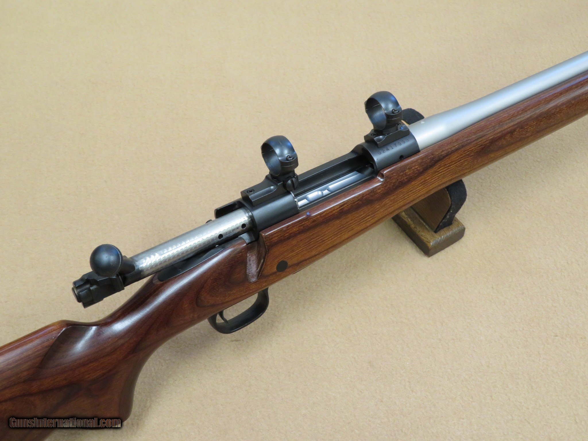 Winchester Model 70 Coyote Stainless Laminated Rifle in .270 WSM Caliber w/ Leupold Bases & 1
