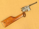 Mauser Model 1896 " Broomhandle " with Shoulder Stock, Cal. 7.63 x 25 Mauser, 1914 Vintage
SOLD - 2 of 16