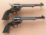 Consecutive Serial Numbered Pair of Colt SAA Frontier Six Shooter's, Cal. .44-40, 7 1/2 Inch Barrels, 2010 Vintage, Black Powder Frames - 7 of 7