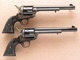 Consecutive Serial Numbered Pair of Colt SAA Frontier Six Shooter's, Cal. .44-40, 7 1/2 Inch Barrels, 2010 Vintage, Black Powder Frames - 2 of 7
