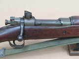 WW2 1943 Remington Model 1903A3 Military Rifle in .30-06 Springfield w/ U.S.G.I. Web Sling
** Beautiful '03A3 Example ** - 4 of 25