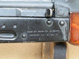 Egyptian Maadi AK-47 MISR S/A in 7.62x39 Caliber
** All-Matching Original Maadi ** SOLD - 6 of 25