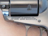 1990 Vintage Ruger New Model Super Blackhawk .44 Magnum Revolver w/ 7.5" Barrel
** Exceptional Condition ** SOLD - 4 of 25