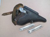 WW2 Nazi 1936 S/42 Mauser Luger w/ Original 1936 Dated Holster and Period Simson Extra Magazine
SOLD - 24 of 25