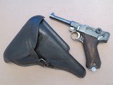 WW2 Nazi 1936 S/42 Mauser Luger w/ Original 1936 Dated Holster and Period Simson Extra Magazine
SOLD - 1 of 25