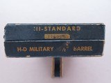 Circa 1946-'47 Hi Standard Model H-D Military .22 Pistol
w/ Original Box
** Beautiful H-D Military! ** - 3 of 25