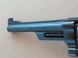 Smith & Wesson 5 Screw Pre Model 27 "The 357 Magnum" Blue 6" Barrel **MFG. 1957** - 6 of 24