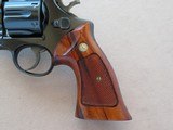 Smith & Wesson 5 Screw Pre Model 27 "The 357 Magnum" Blue 6" Barrel **MFG. 1957** - 3 of 24