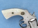 Colt Police Positive with Pearl Grips, Cal. .32, 1921 Vintage, 2 1/2 Inch Nickel Finished SOLD - 7 of 10