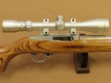 2002 Ruger Stainless Model 10/22 Target Rifle in .22LR
w/ Simmons Scope
** Hammer-Forged Tack-Driving 10/22!! ** - 4 of 25