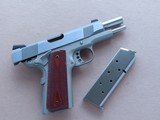 2011 Colt Stainless Lightweight Commander .45 ACP
"100 Years of Service" w/ Box, Manuals, Etc. ** Mint Unfired Colt Commander! ** - 22 of 25