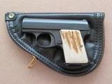 Browning Baby Model 6.35 MM (.25 ACP)
**Mfg. 1961 w/ Stag Handles & Original Pouch** SOLD - 2 of 17