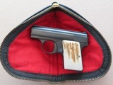 Browning Baby Model 6.35 MM (.25 ACP)
**Mfg. 1961 w/ Stag Handles & Original Pouch** SOLD - 5 of 17