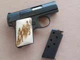 Browning Baby Model 6.35 MM (.25 ACP)
**Mfg. 1961 w/ Stag Handles & Original Pouch** SOLD - 17 of 17