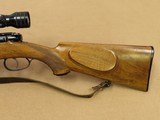 1956 Steyr Mannlicher Model 1952 Rifle in .270 Winchester w/ Vintage Redfield Accu-range 2-7X Scope
** Beautiful & Classy All-Original Steyr ** SOLD - 10 of 25