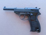 WW2 1944 Walther AC 44 P-38 9mm Pistol w/ Original Holster & Extra Magazine
** Nice All-Original & Matching G.I. Bring-Back Rig ** - 2 of 25